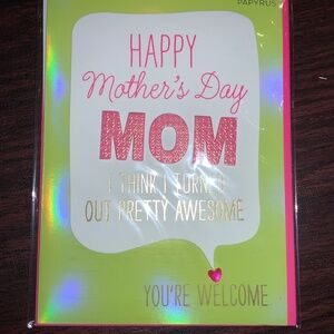 Papyrus Mother’s Day card New